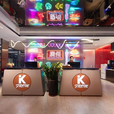 From K Huan Kai Hotel Tiyuxi Metro Station Guangzhou Exterior photo