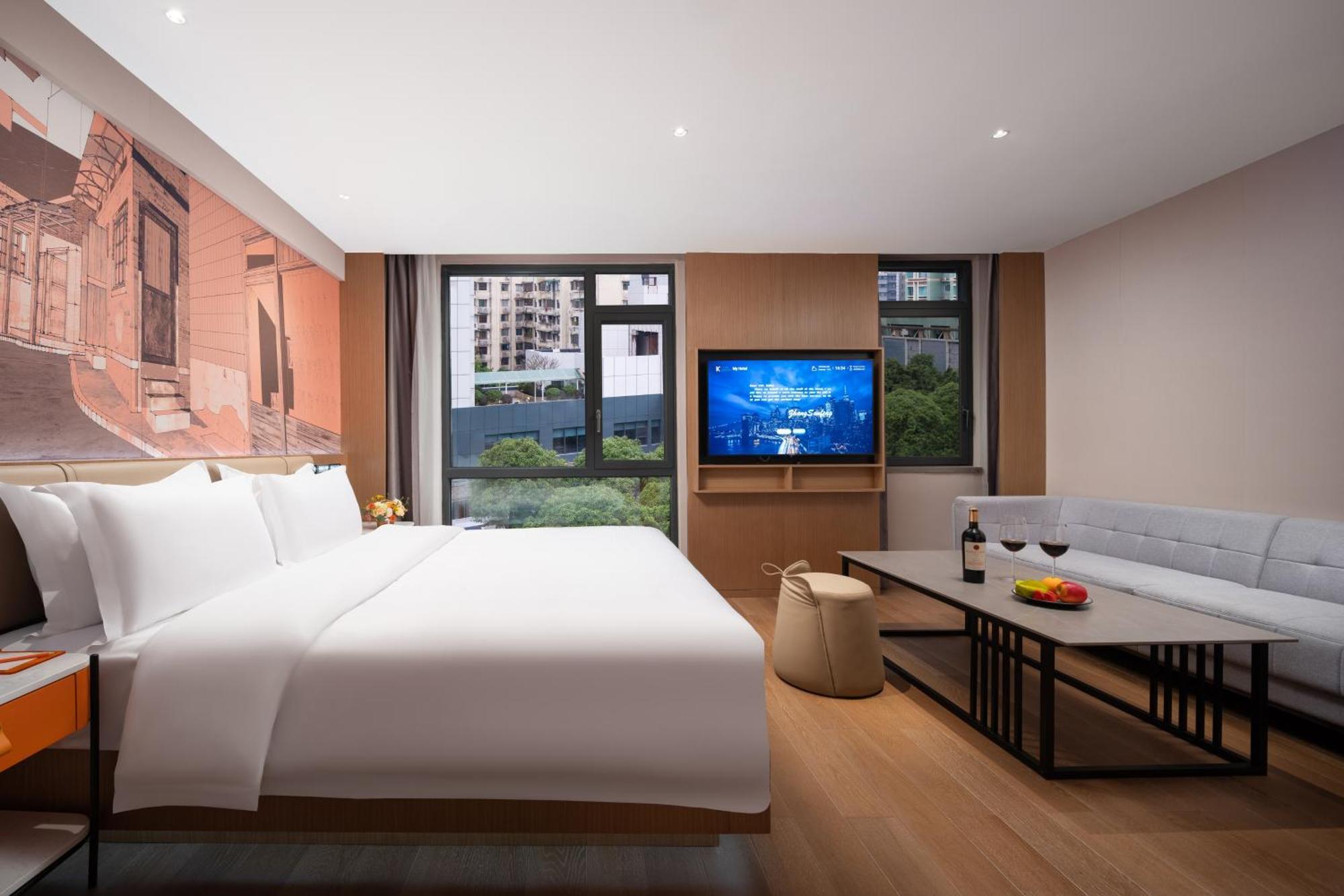 From K Huan Kai Hotel Tiyuxi Metro Station Guangzhou Exterior photo